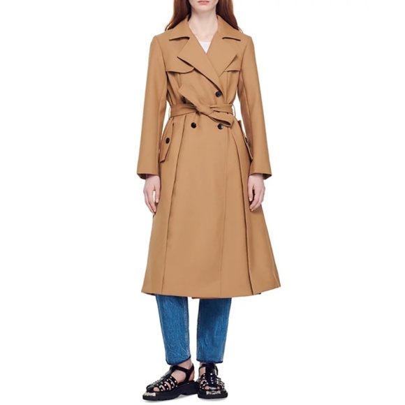 Corentin Double Breasted Coat - Picture 1 of 9